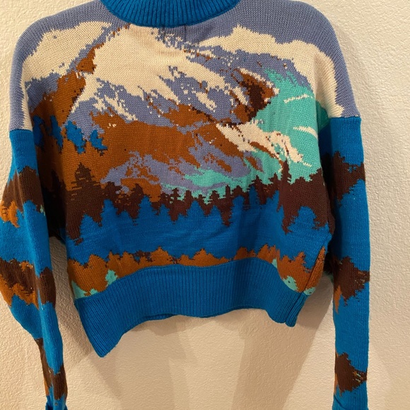 BDG Ski sweater. Medium. 1/4 zip. Urban Outfitters - Picture 3 of 8